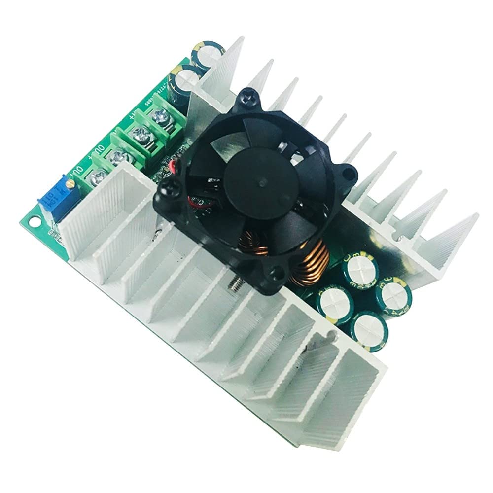 DC-DC Buck Converter, 500W 12-75V bis 12-50V Einstellbares Step Down Power Supply Module, Hochleistungs-Leistungsumwandlungsplatine