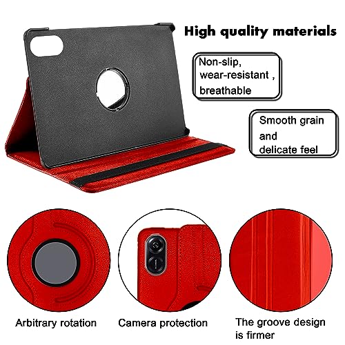 SWEIMEN Case for Honor Pad X8 Pro/Honor Pad X9 11.5 Inch Tablet, PU Leather Case 360 Rotatable Multi-Angle Protection Stand Protective Case - Image 3