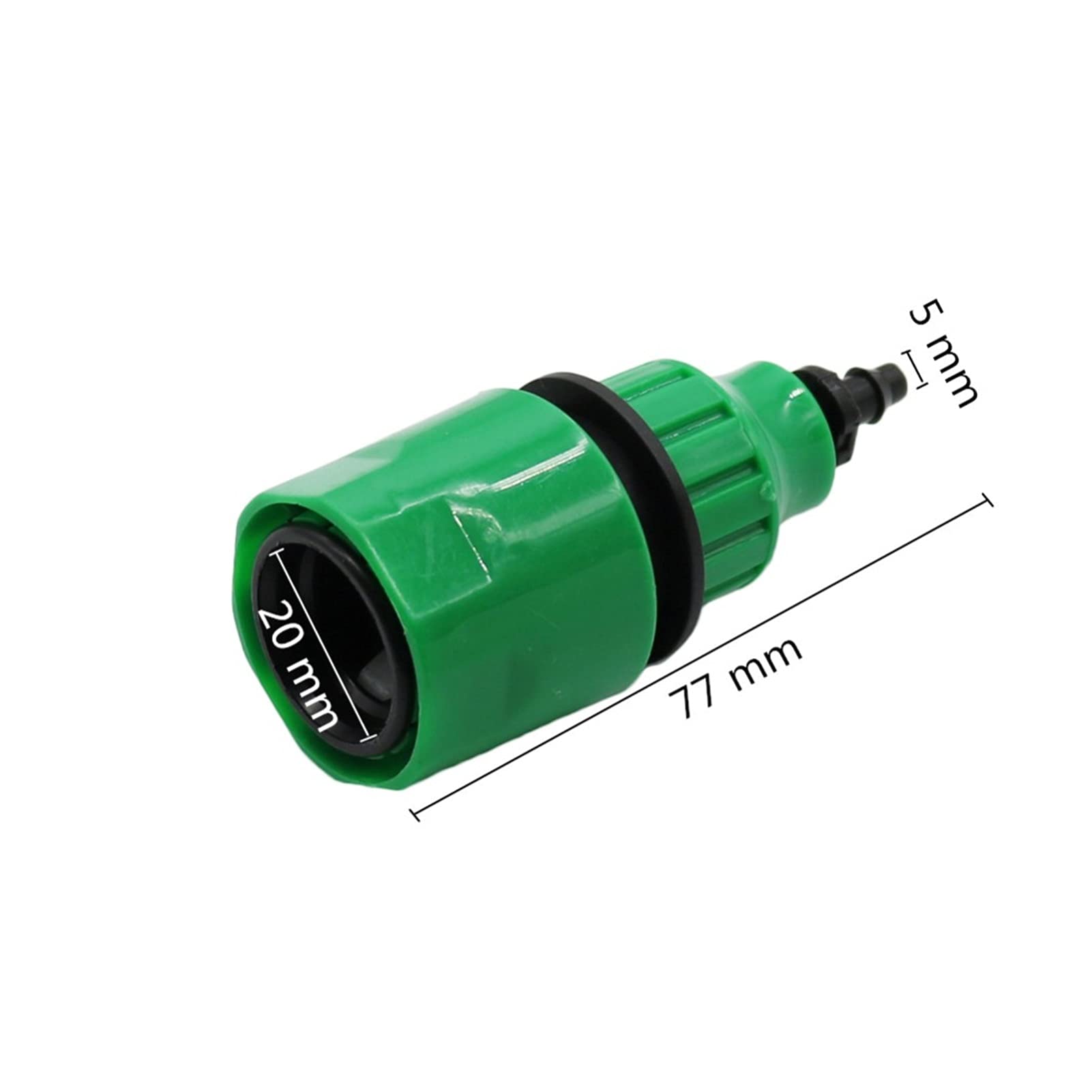Raccordo rapido per tubo da giardino, per irrigazione agricola, 100 pezzi