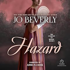 Hazard Audiolibro Por Jo Beverley arte de portada