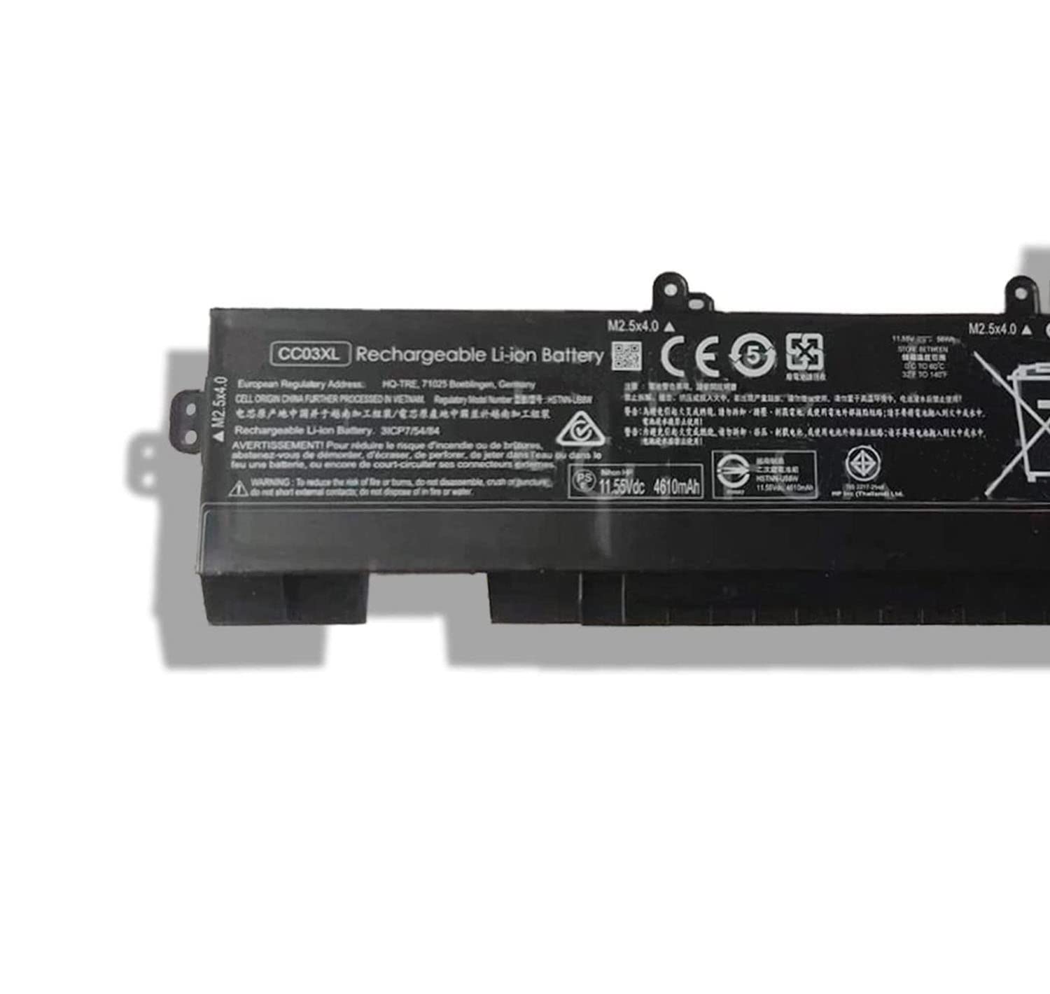 Batterie Remplacement CC03XL HSTNN-UB8W Pour HP EliteBook 850 G7 G8 - 11.55V 56Wh