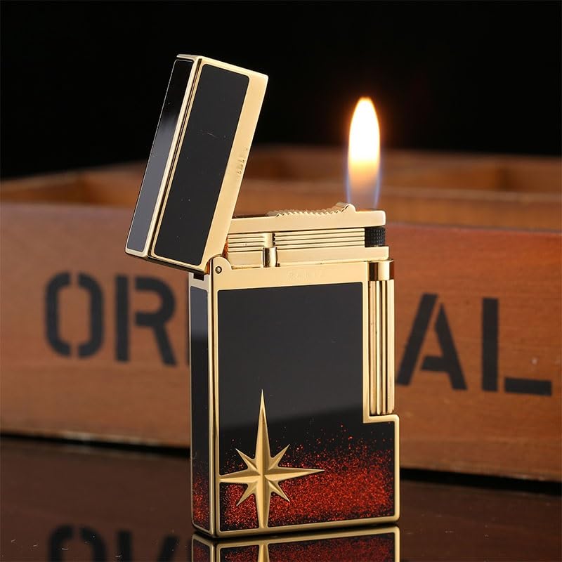 Encendedor Retro de Gas Butano con Rueda Giratoria miniatura 2