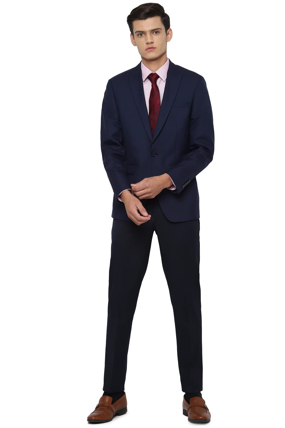 Navy Two Piece Suit-image-23
