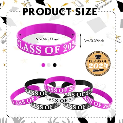 Snapklik.com : Poen 100 Pcs Class Of 2025 Bracelets Graduation ...