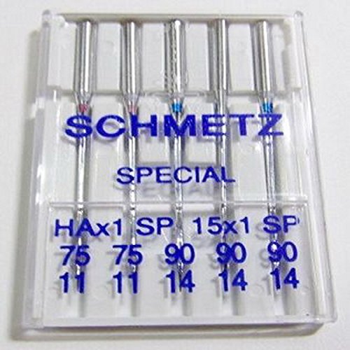 Schmetz Universal Assortment Special Point 5-Pack - SHAX1SP-AS1