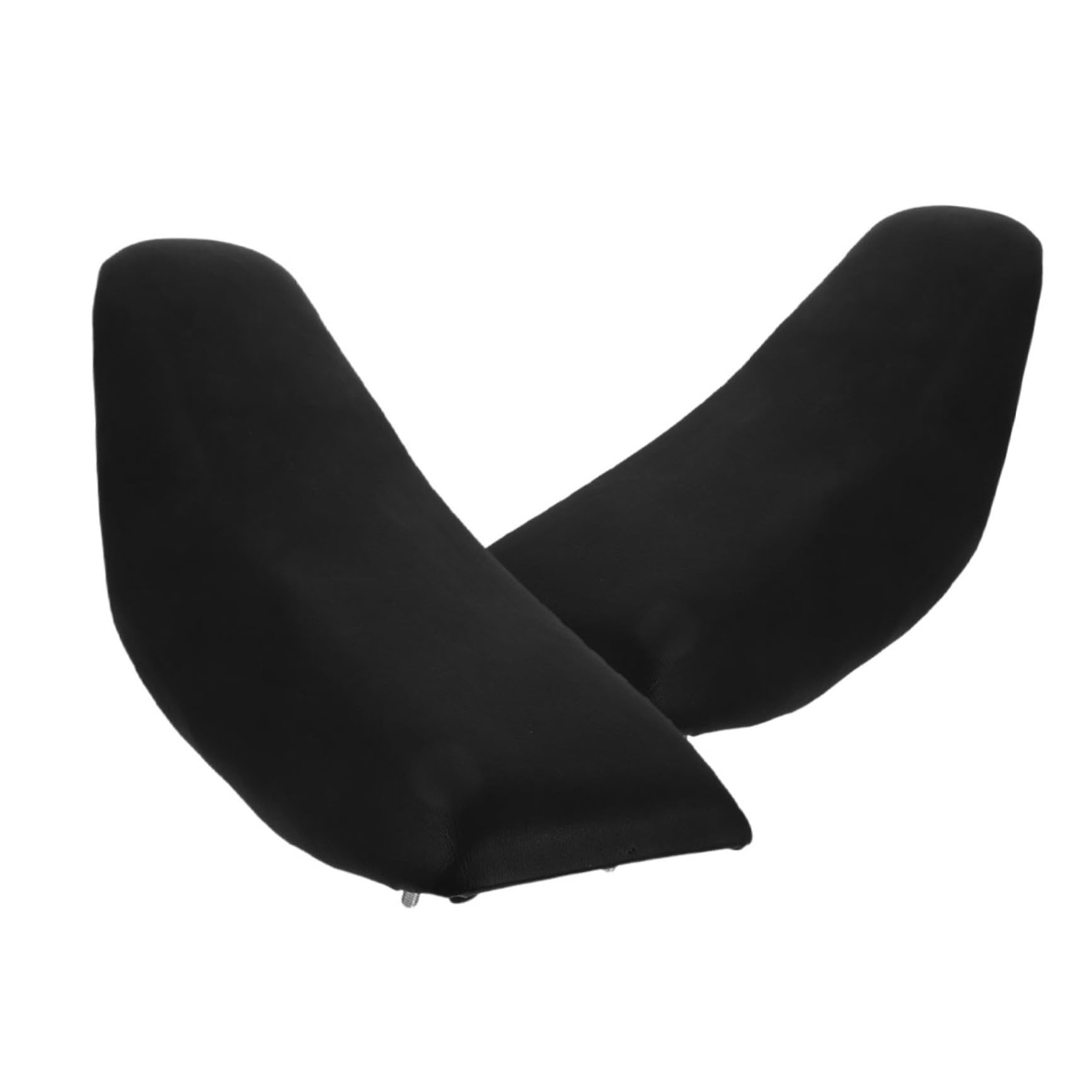 Luxshiny Coussin de Siège Quad 2pcs Mousse Absorbant Les Chocs, Housse en Polyester et Plastique Noir, Confortable pour Siège Arrière de Mini-Moto Tout Usage