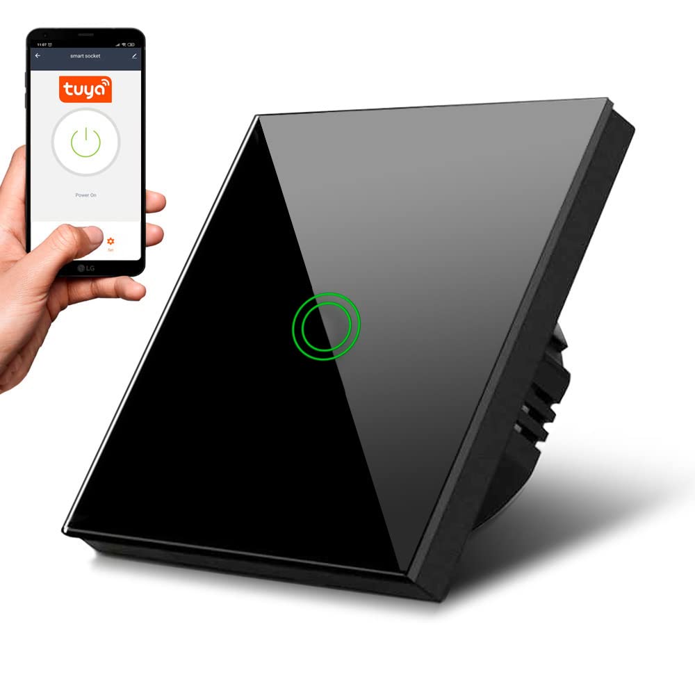 Touch Light Switch Single SMART Tuya APP MCE715B