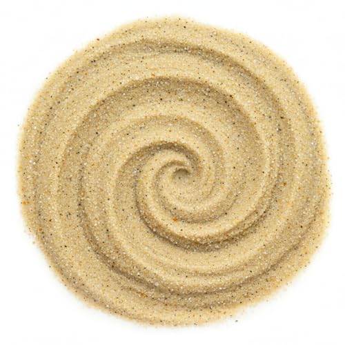 Chicken Sand - Helps Provide a Dry and Clean Enviornment - Promotes Food Digestion Comes in Resealable Bag - Fresh Water Sand (5 Pounds)