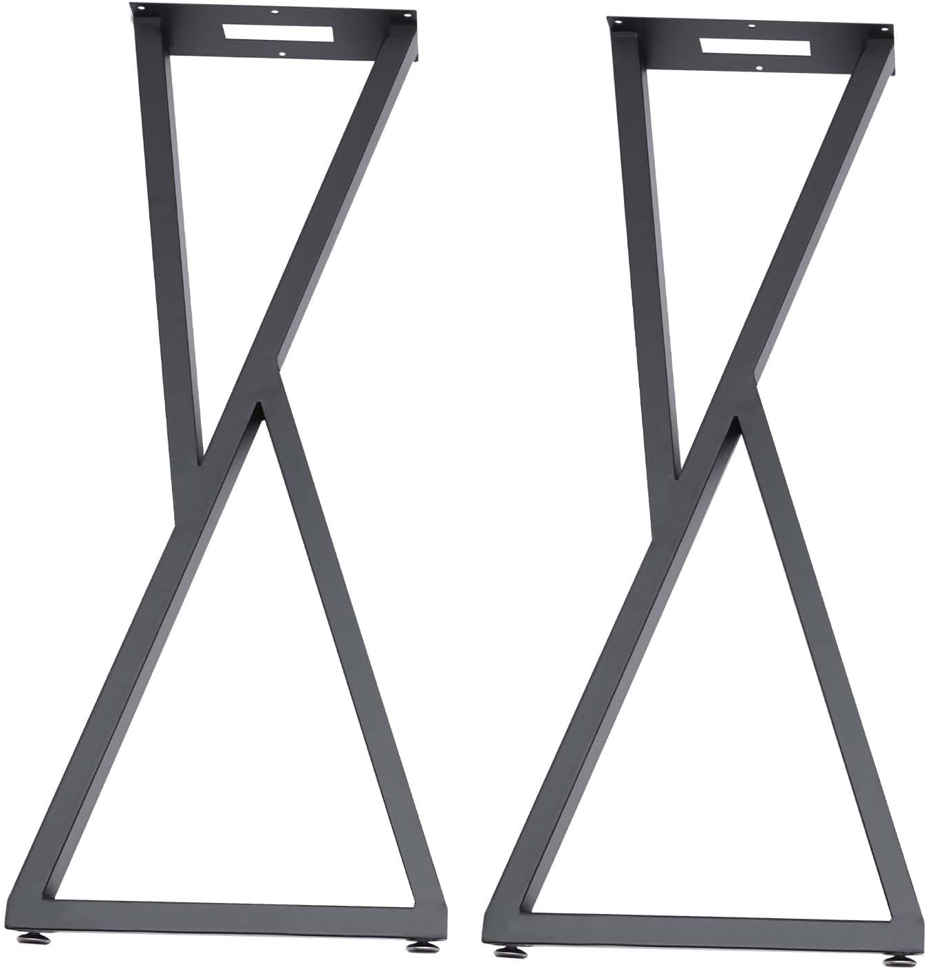 2PCS Heavy Duty Furniture Legs 32inch Black Table Legs