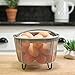 The Original Hatrigo Steamer Basket for Pressure Cooker Accessories 6qt [3qt 8qt avail] Compatible with Instant Pot Accessories 6 qt, Ninja Foodi, Other Pressure Cookers, Silicone Handle, IP 6 Quart
