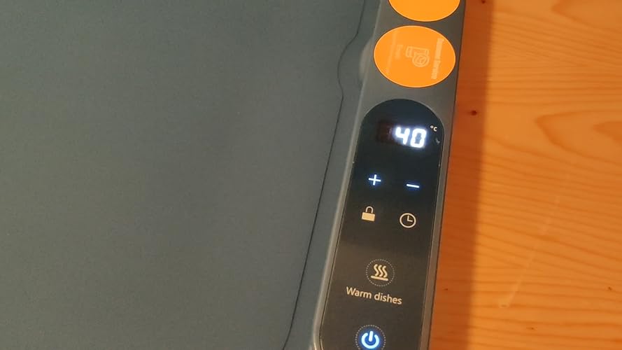 GuKKK Elektrische warmhoudplaat voor gerechten, opvouwbare