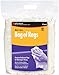 Buffalo Industries 10526BP Recycled White Cloth Tee Shirt Rags in 8-Pound Compressed Poly Bag