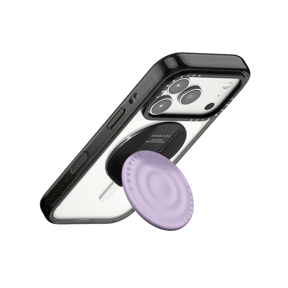 Amazon.co.jp: CASETiFY Snappy Wave Silicone Grip Stand for MagSafe