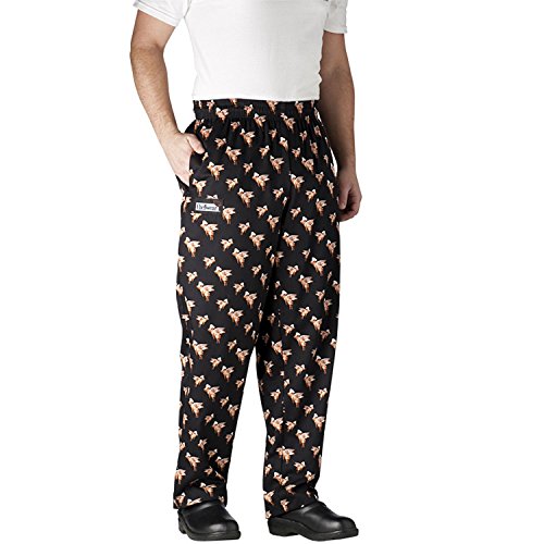 Chefwear 3500-87 Men's Ultimate Chef Pant XL Flying Pigs