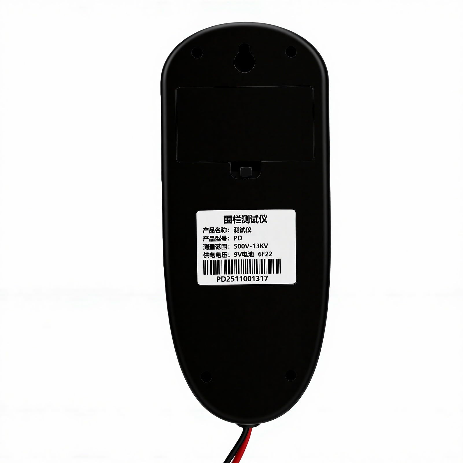 Generic Tester per Recinzione Elettrica Ad Alta Tensione Portatile con Protezione del Circuito e Clip Ergonomiche per Recinzioni Equestri 500 V-13 KV
