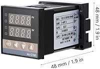 Vista 2 de REX-C100FK02-M* AN PID controlador de temperatura digital Salida de relé termopar tipo K, termostato