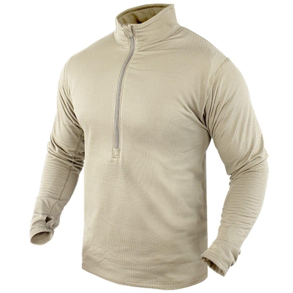CondorElite 603-042-XL Base Ii Zip Pullover Sand, XL