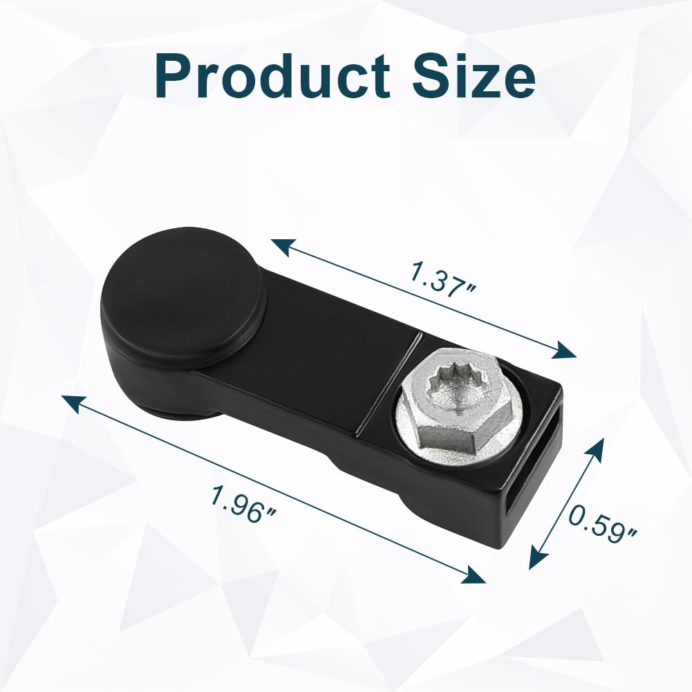 WMPHE Automatic Transmission Shift Cable Connector Base Adapter Replacement for 09G321397A Compatible with VW Polo Classic Jetta Golf Passat Audi A3 S3 TT TTS Seat Altea Leon Toledo Skoda