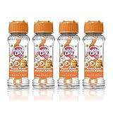 BubbleLick Peanut Butter Flavored Bubbles 4 Pack for Dogs USA Made for Groomers Daycare