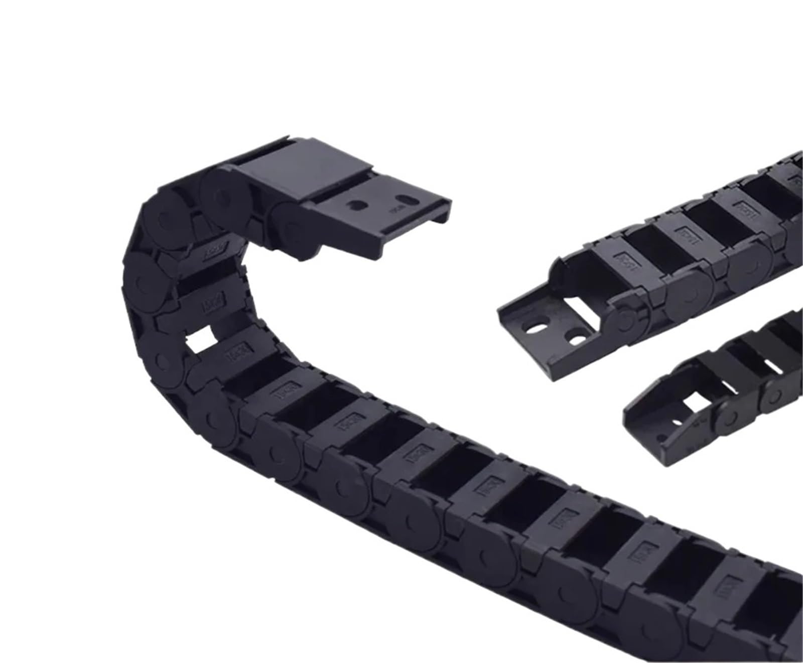 Chaîne de remorquage nylon protégeant les câbles de machine laser CO2 18x38