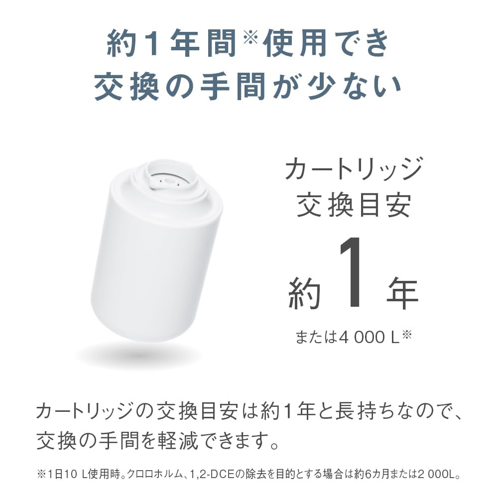 Amazon | 蛇口直結型浄水器 PFOS/PFOA除去対応 液晶表示タイプ TK-CJ24