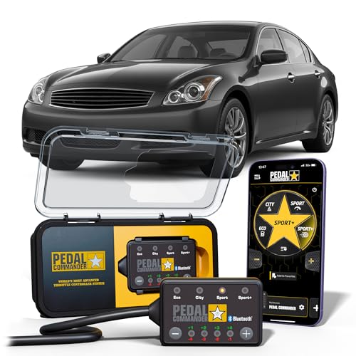 Image of PEDAL COMMANDER for Infiniti G35 2007-2008 Throttle Response Controller - Plug-and-Play, 36 Driving Settings & App Control, Throttle Controller Performance Mods, G35 Parts