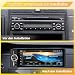 Autoradio mit Bildschirm, Single-DIN, Kabelloses CarPlay und Android Auto