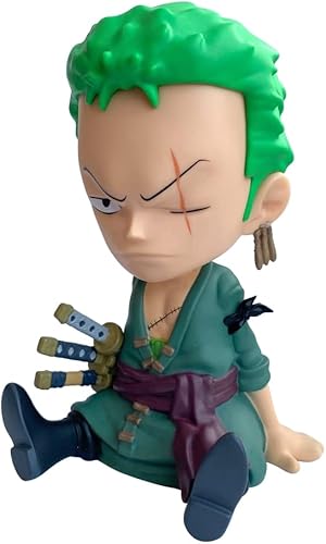 PLASTOY One Piece Zoro Money Box 16 cm Black
