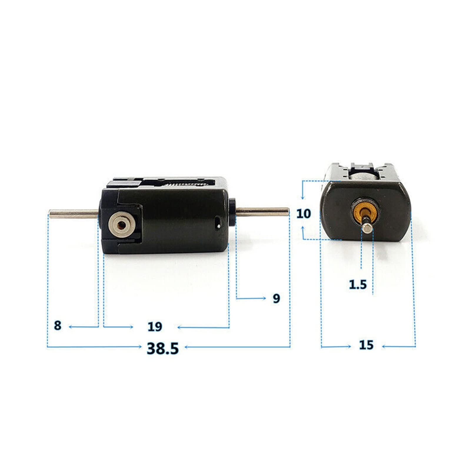 Motore DC AGOUNOD 12V 21000 RPM - Motore Alta Velocità Per Modellismo RC E Fai Da Te - Foto 3
