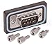 L-COM WPSD9P D-SUB Connector, Standard, Plug, 9POS