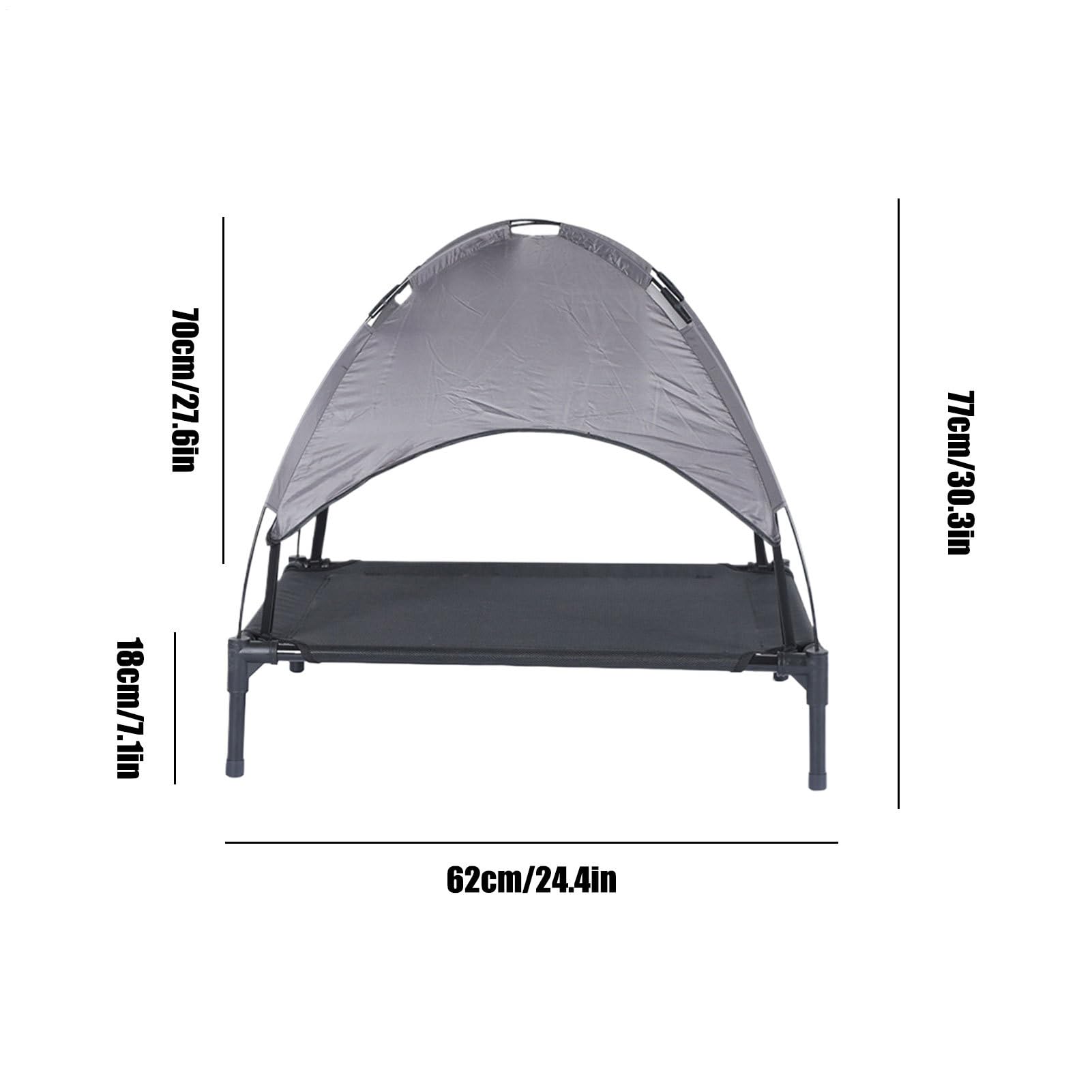 Tenda per Cani da Esterno Tenda da Interni per Cani | Morbida e Pieghevole con Isolamento Termico, Portatile e Traspirante per Viaggi, Spiaggia, Campeggio, Appartamento e