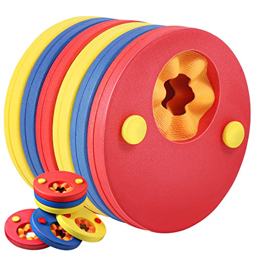 HOTENEAIRE Swimming float discs EVA Foam Swim Arm Band Float Aid Discs swimming armbands Set for Kids baby armbands (6 pcs/Set)