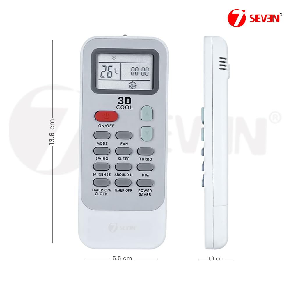 Review 7Seven® Compatible With Whirlpool Ac Remote Control Dg11J1 2 Review 7Seven® Compatible With Whirlpool Ac Remote Control Dg11J1