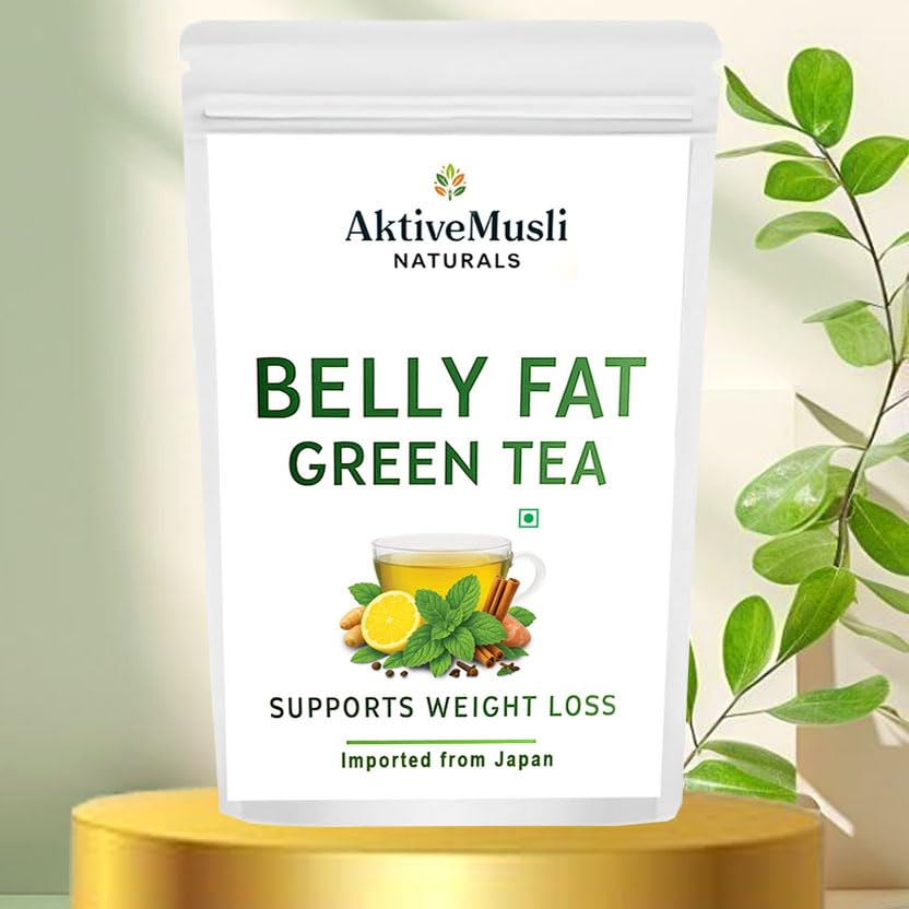 Slimming Green Tea | Natural De-tox & Weight Management Tea with Boosts Metabolism, Controls Men & Women 50-Gm-picture-22