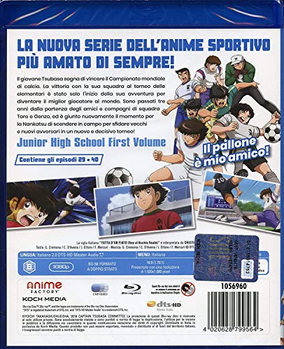 CAPTAIN TSUBASA Vol. 1+2+3+4 (4 Box - 8 Blu Ray)