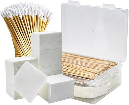 Suministros de limpieza para pistolas, parches de limpieza de pistolas de 2 pulgadas e hisopos de limpieza de pistola de 6 pulgadas, hisopos largos