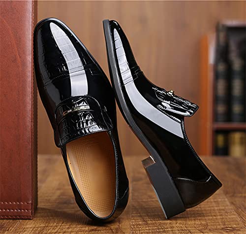 CHUUMEE Men's Dress Shoes Slip-on Loafers Men's Casual Business Leather Shoes2