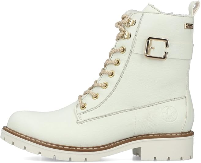 Rieker LADIES Ankle boots Y9126,Women Ankle boots,water-repellent,riekerTEX, White (weiss / 80 Rieker LADIES Ankle boots Y9126,Women Ankle boots,water-repellent,riekerTEX, White (weiss / 80
