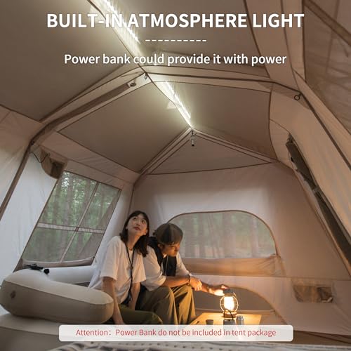 Heavy Duty 8-Person Camping Tent