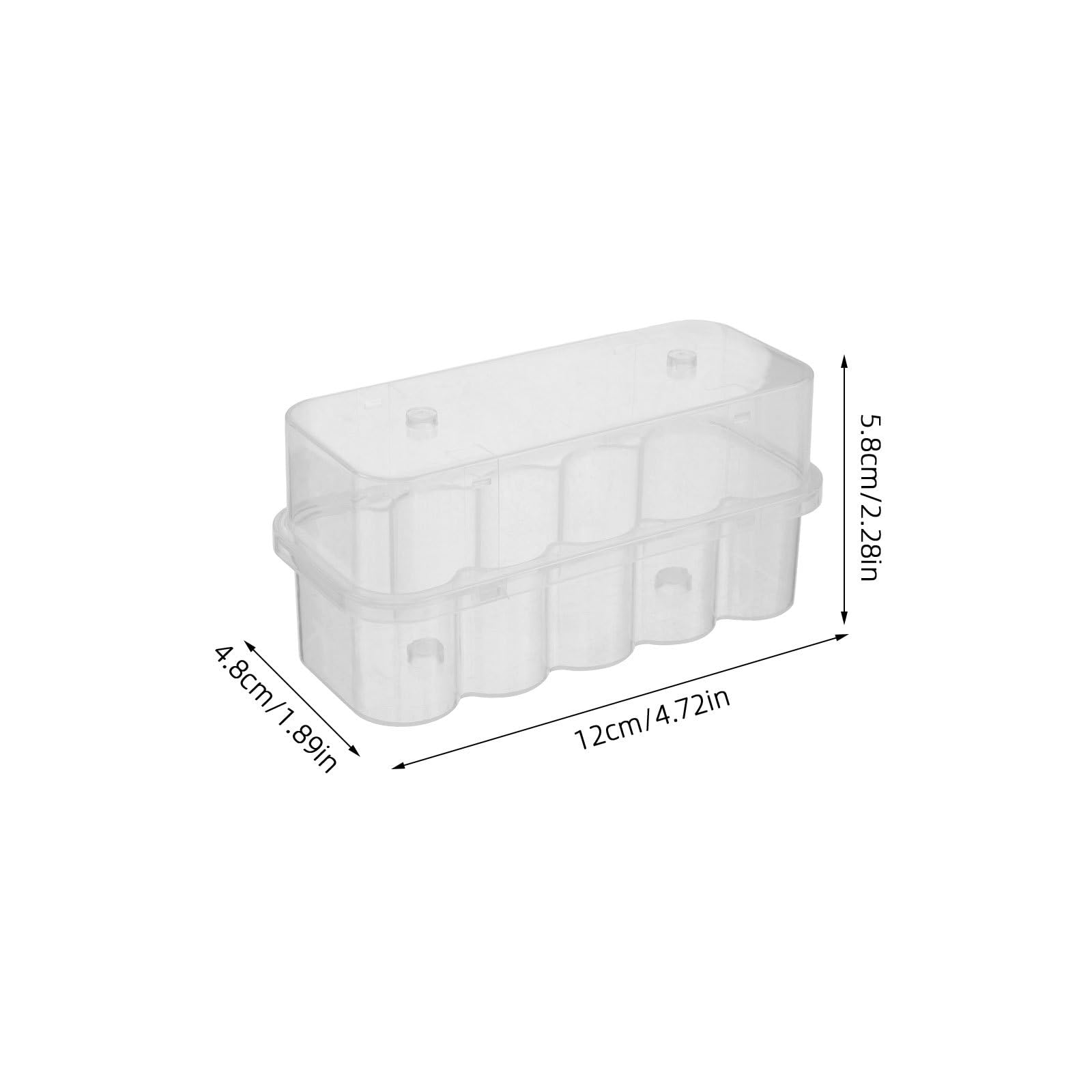 TOYANDONA Scatola di Conservazione per Fiale 24 Pezzi Plastica 10 Ml | Griglia Multi-scomparto Standardizzata, per Laboratori e Ambienti Medici, Gestione Ordinata dei Campioni
