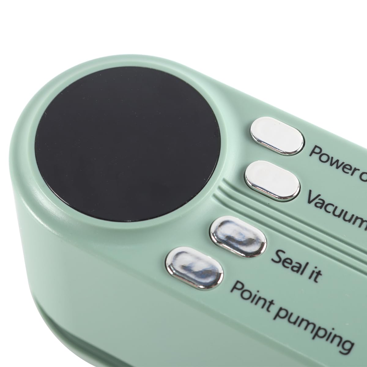 Przenośna mini zgrzewarka próżniowa (60 kPa) – 3 poziomy temperatury, 5 worków + adapter do pompowania/odsysania powietrza (przechowywanie przekąsek/żywności)