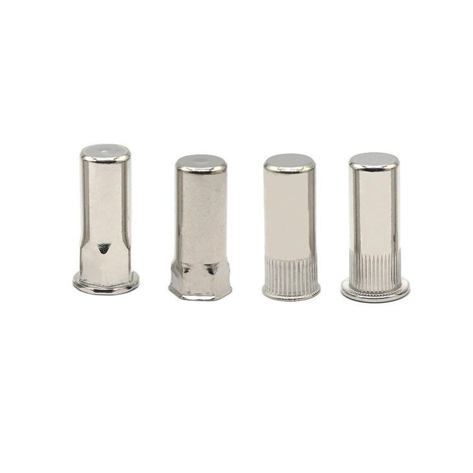 20Pcs Stainless Steel Blind Rivet Nut End Closed Small Countersunk Rivet Nuts Threaded Insert Nut(Countersunk Knurled,M12)