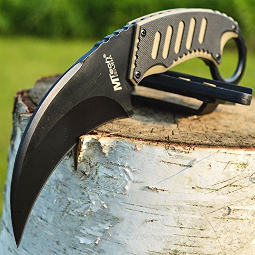 8" TACTICAL COMBAT G'Store Karambit Claw G10 FIXED BLADE KNIFE Army Hawkbill w/