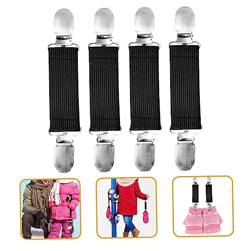 4Pcs Winter Glove Clips Nonslip Mittens Clips Elastic Band Holders for Boys Durable Easy to Use Lost Accessories3