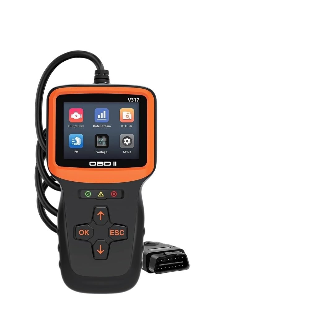 V317 OBD2 Scanner Auto Check Car Engine Clear Fault Code Reader Automotive Diagnostic Scan Tester Tools OBDII/EOBD Tool