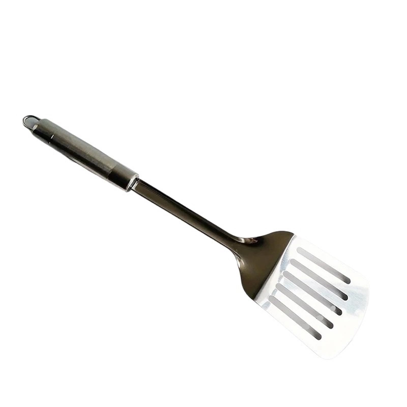 4PCS Edelstahl Wok Spachtel Metall Küche Zubehör Schlitz Turner Reis Löffel Schöpfkelle Kochen Werkzeuge Utensil Set für Antihaft-Kochgeschirr