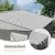 Devoko 10x14 FT Outdoor Storage Shed, Large Metal Storage Sheds with Lockable Door, Utility Garden Tool Shed with Sloping Roof, Outside Steel Storage Sheds for Patio Lawn Backyard, Gray