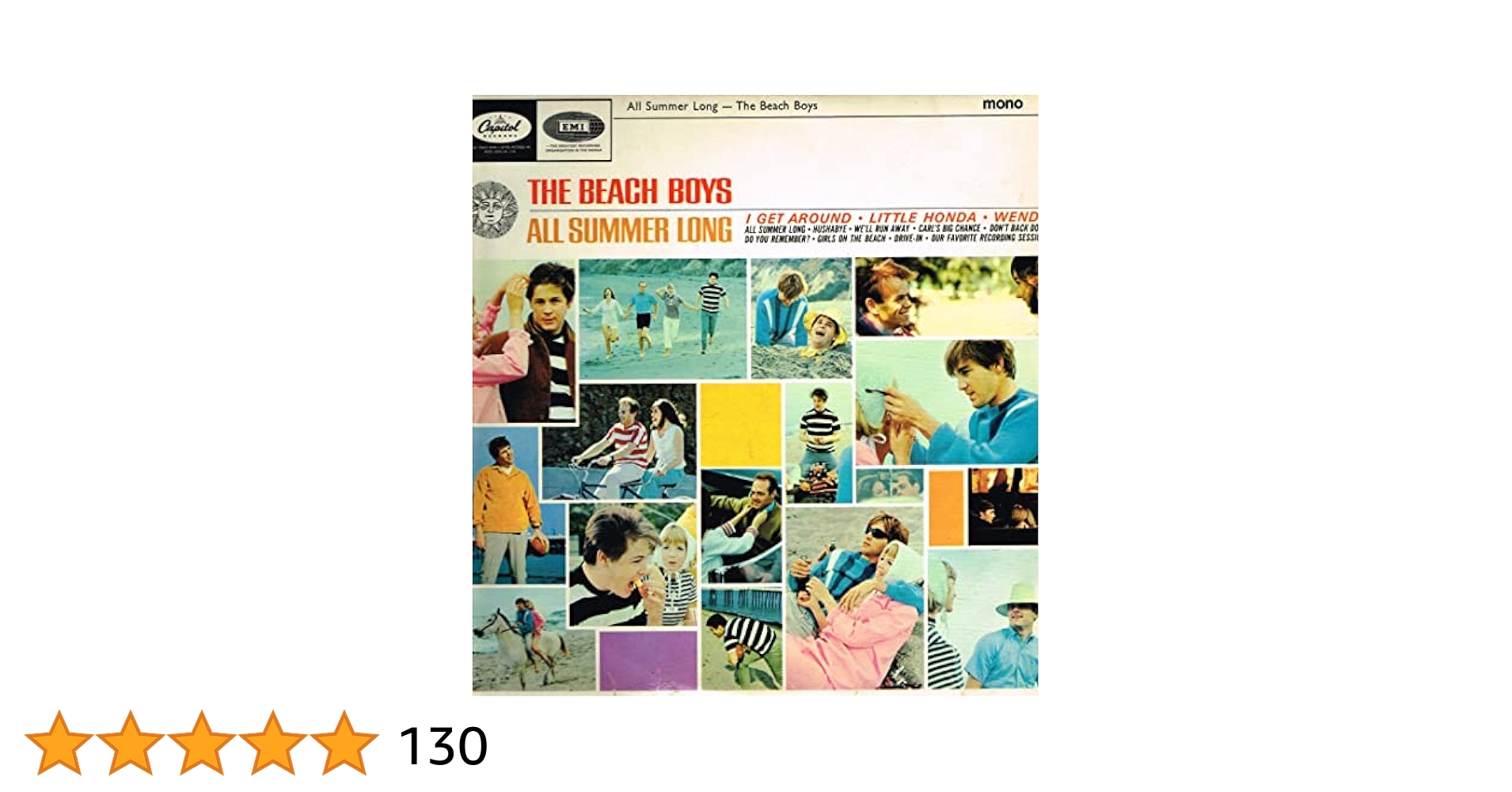 BEACH BOYS / All Summer Long UK おまけ2枚 BEACH BOYS / All Summer Long UK おまけ2枚 The Beach Boys
