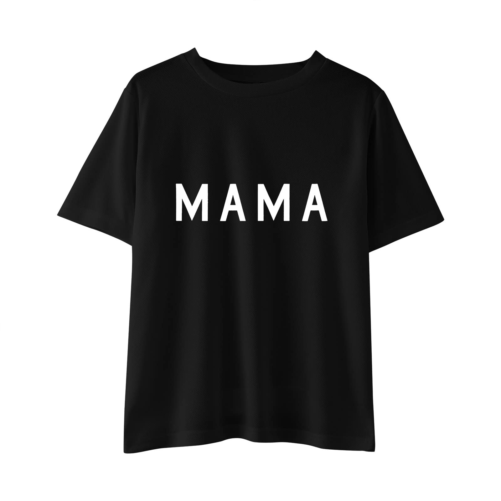 Generic Blusa de cuadros para niña 128 The Children Unisex Bebé Niño Niña Manga Corta Letras Estampado Gráfico Camiseta Top Top Mujer Lentejuelas