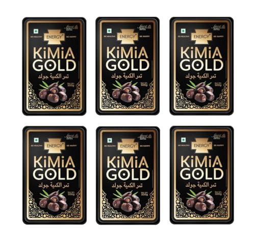 Image of Wholesome First Energy + Kimia Gold | Irani Dates | Irani Khajoor | Kimia Dates - 500G. (Pack Of 6), Previously Frozen, 3000 Gram